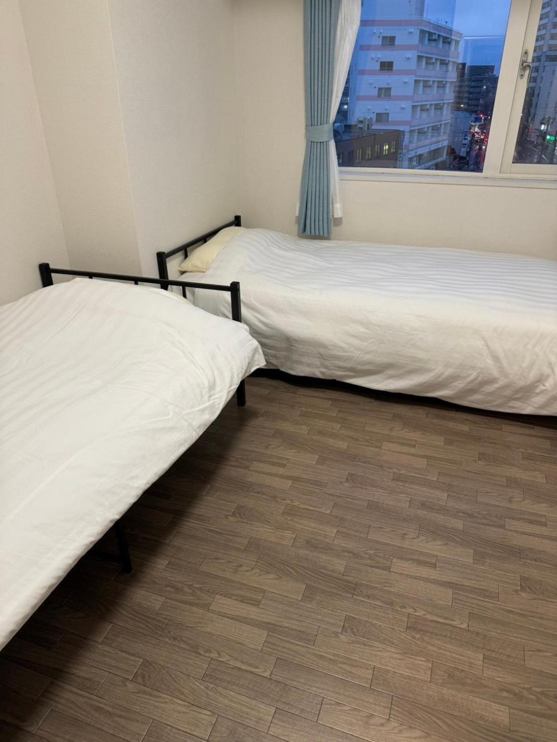Ams Hiragishi 11 Rm 502 平岸駅から3分 解放感あって明るいお部屋 家族やお友達と 札幌ドームや中心部まで1駅 Apartment Bagian luar foto